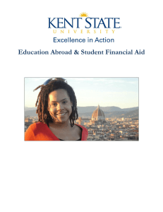 Education Abroad &amp; Student Financial Aid