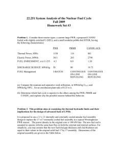 22.251 System Analysis of the Nuclear Fuel Cycle Fall 2009