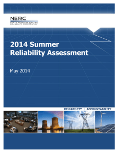 2014 Summer Reliability Assessment  May 2014