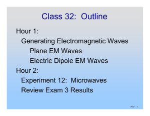 Class 32:  Outline