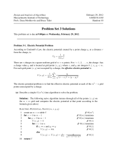 Design and Analysis of Algorithms February 29, 2012 Massachusetts Institute of Technology 6.046J/18.410J
