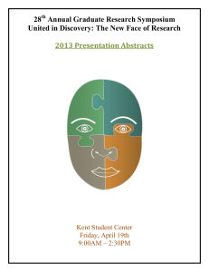 28 Annual Graduate Research Symposium