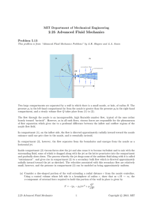 2.25  Advanced  Fluid  Mechanics Problem  5.13
