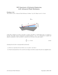 2.25  Advanced  Fluid  Mechanics Problem  5.18