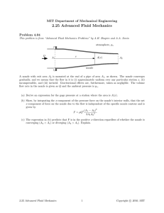 2.25  Advanced  Fluid  Mechanics Problem  4.04