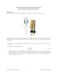 2.25  Advanced  Fluid  Mechanics Problem  4.11