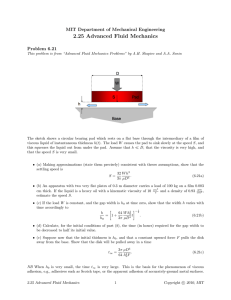 2.25  Advanced  Fluid  Mechanics Problem  6.21