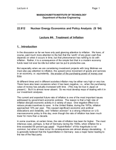 22.812 Nuclear Energy Economics and Policy Analysis  (S ‘04)