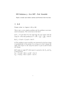 4.4 HW Solutions 3 - 8.01 MIT - Prof. Kowalski