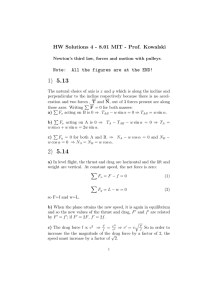 5.13 HW Solutions 4 - 8.01 MIT - Prof. Kowalski