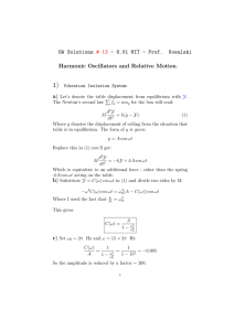 ) 1 HW Solutions - 8.01 MIT - Prof.