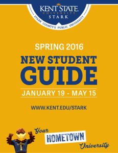 GUIDE NEW STUDENT HOMETOWN SPRING 2016