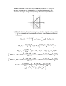 Practice problem: Solution: .