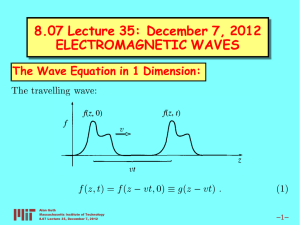 8.07 Lecture 35: December