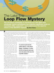 Loop Flow Mystery The Lake Erie