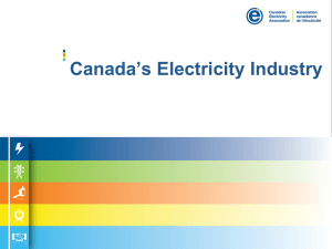 Canada’s Electricity Industry