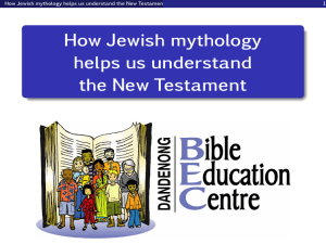 How Jewish mythology helps us understand the New Testament