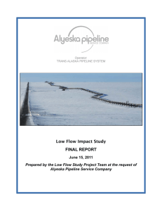 Low Flow Impact Study FINAL REPORT June 15, 2011