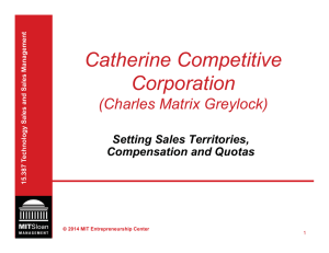 Catherine Competitive Corporation  (Charles Matrix Greylock)