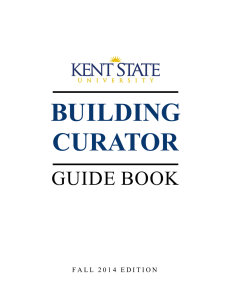 BUILDING CURATOR GUIDE