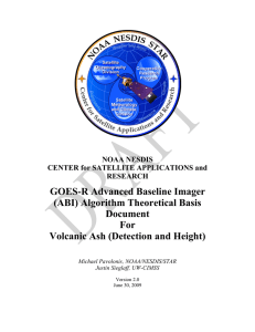 GOES-R Advanced Baseline Imager (ABI) Algorithm Theoretical Basis Document For