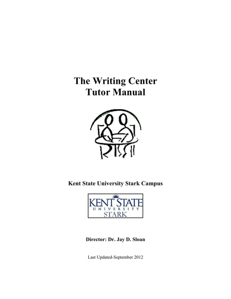 The Writing Center Tutor Manual Kent State University Stark Campus