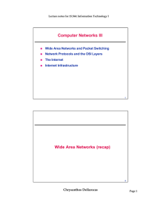 Computer Networks III