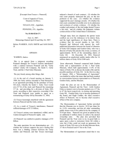729 S.W.2d 768 Page 1 [Excerpts from Texaco v. Pennzoil]