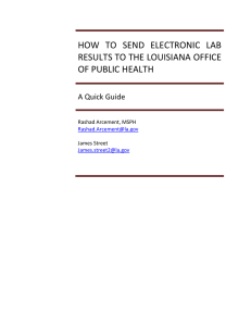 HOW  TO  SEND  ELECTRONIC  LAB