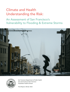 Climate and Health Understanding the Risk: An Assessment of San Francisco’s