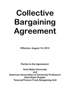 Collective Bargaining Agreement