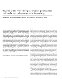 ‘As good as the West’: two paradoxes of globalisation