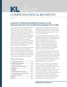 A lert COMPENSATION &amp; BENEFITS