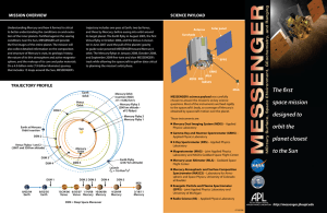 MISSION OVERVIEW SCIENCE PAYLOAD