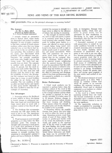 MAY 10 1951 NEWS AND VIEWS OF THIS KILN DRYING BUSINESS