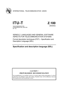 ITU-T Z.100