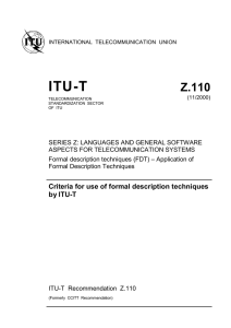 ITU-T Z.110