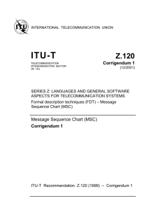 ITU-T Z.120 Corrigendum 1