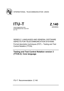 ITU-T Z.140