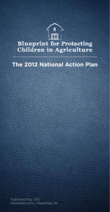 The 2012 National Action Plan