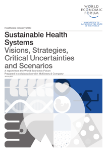 Sustainable Health Systems Visions, Strategies, Critical Uncertainties