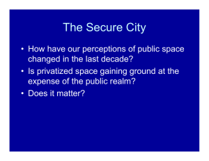 The Secure City