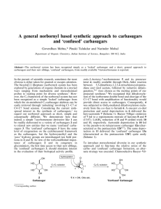 A general norbornyl based synthetic approach to carbasugars and ‘confused’ carbasugars