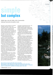 but complex Shelley Egoz visits the Valley of the Communities