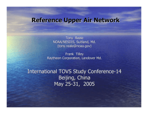 Reference Upper Air Network