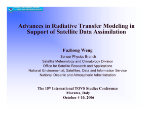 Advances in Radiative Transfer Modeling in Support of Satellite Data Assimilation
