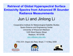Retrieval of Global Hyperspectral Surface Emissivity Spectra from Advanced IR Sounder