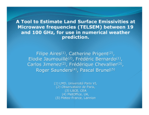 A Tool to Estimate Land Surface Emissivities at