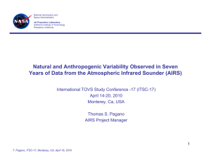 Natural and Anthropogenic Variability Observed in Seven