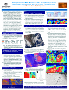 Adapting multi-channel MODIS (Moderate Resolution Imaging Spectroradiometer)